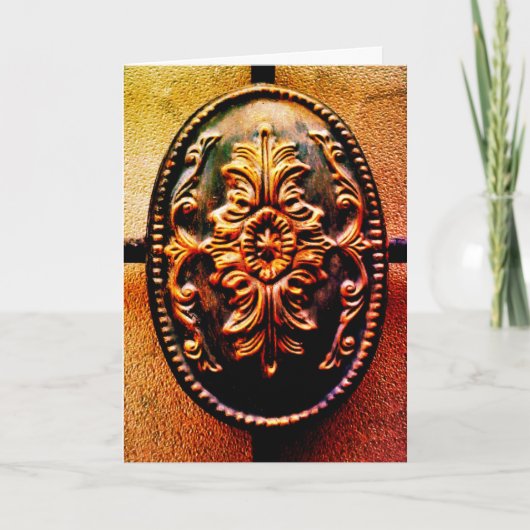 Carte Porte à fleurs (Devant)
