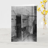 Carte Porte à la prison de Newgate (Fleur jaune)