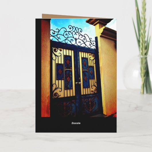 Carte Porte bleue (Dos)