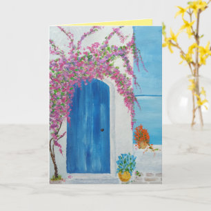 Carte Porte Bleue Grecque