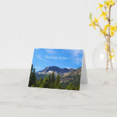 Carte Porte D'Argent Montana Penser À Vous (Fleur jaune)