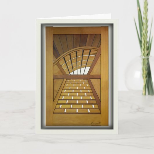 Carte Porte de jardin des boisages de Prowell #211 (Devant)