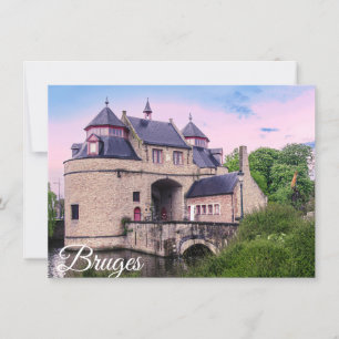 Carte Porte historique de la ville à Bruges