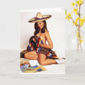 Carte Porte mexicaine (Fleur jaune)