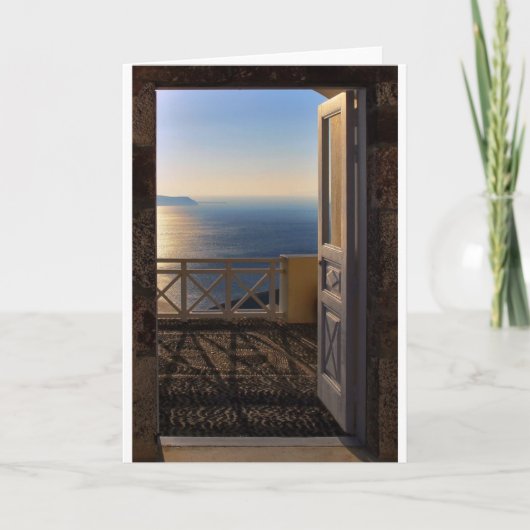 Carte Porte ouverte (Devant)