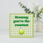 Carte Porte verte douce (Debout devant)