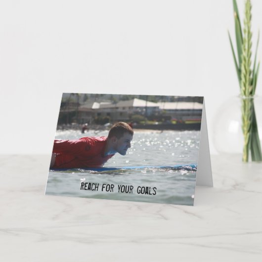 Carte Portée pour vos buts de motivation (Devant)