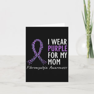 Carte Porter Violet Pour Ma Maman Fibromyalgie Sensibili