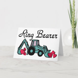 Carte Porteur de bague Backhoe