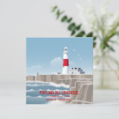 Carte Portland Bill Lighthouse (Debout devant)