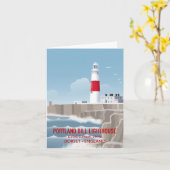 Carte Portland Bill Lighthouse (Fleur jaune)