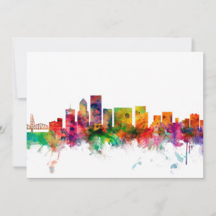 Carte Portland Oregon Skyline