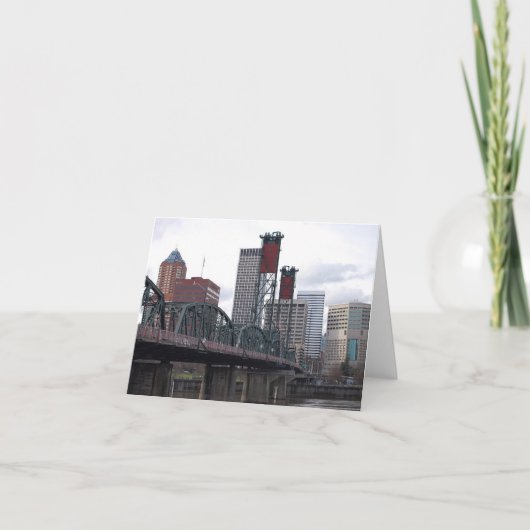 Carte Portland, OU du centre (Devant)