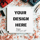 Carte Portrait 5,25 pouces x 5,25 pouces