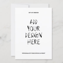 Carte portrait 5 po x 7 po