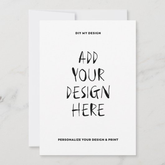 Carte portrait 5" x 7" (Devant)