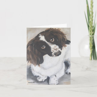 Carte Portrait d'animal familier - Otis