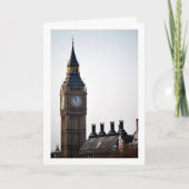 Carte Portrait de Big Ben, Londres, Angleterre (Devant)
