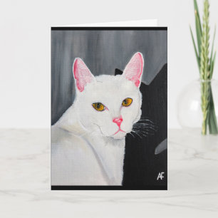 Carte Portrait de Blanca Peinture par Alfred Fox