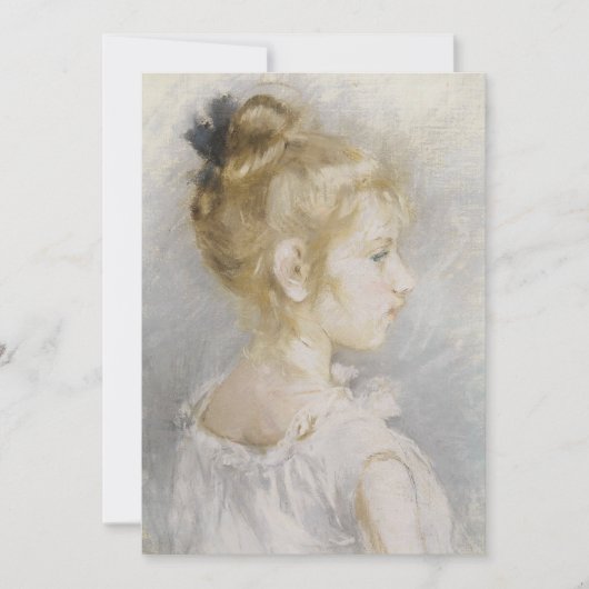 Carte Portrait de Blanche Pontillon | Berthe Morisot (Devant)
