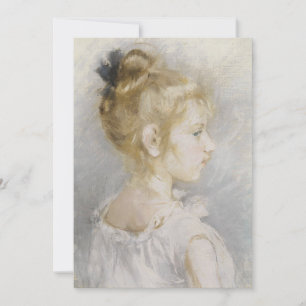 Carte Portrait de Blanche Pontillon   Berthe Morisot