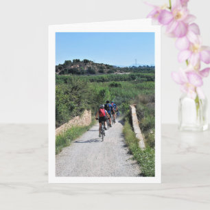 Carte Portrait de cycliste de Vilamarxant, Valence, Espa