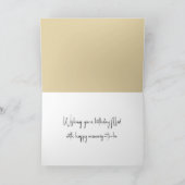 Carte Portrait de faisan pour Anniversaire (Intérieur)