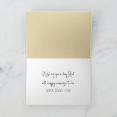 Carte Portrait de faisan pour la Fête des pères (Intérieur)