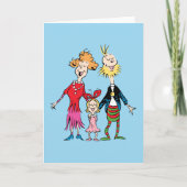 Carte Portrait de famille de Cindy Lou Who (Devant)