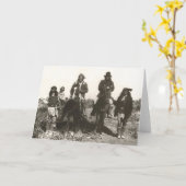 Carte Portrait de famille étendue (Fleur jaune)