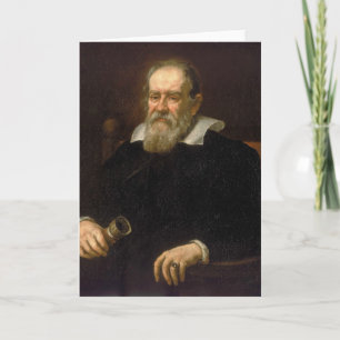 Carte Portrait de Galileo Galilei par Justus Sustermans