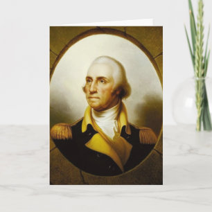 Carte Portrait de George Washington