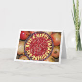 Carte Portrait de Grenade dans un Bol (Devant)