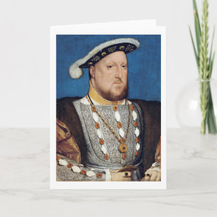 Carte Portrait de Henri VIII d'Angleterre, Holbein