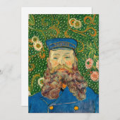 Carte Portrait de Joseph Roulin | Vincent van Gogh (Devant / Derrière)
