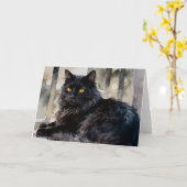 Carte Portrait de Josie (Fleur jaune)