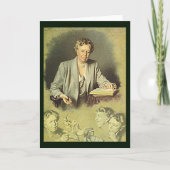Carte Portrait de la Maison Blanche Eleanor Roosevelt (Devant)