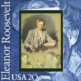 Carte Portrait de la Maison Blanche Eleanor Roosevelt