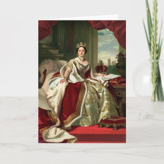 Carte Portrait de la Reine Victoria (Devant)