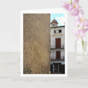Carte Portrait de la ville de Chelva, Valence Espagne, E
