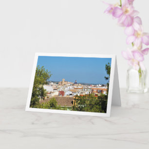Carte Portrait de la ville de Lliria à Valence, Espagne