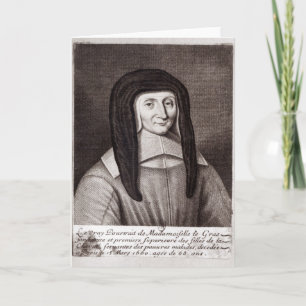 Carte Portrait de Louise de Marillac