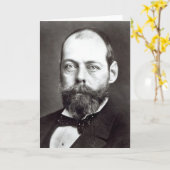 Carte Portrait de Randolph Churchill (Fleur jaune)