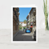 Carte Portrait de rue, Chelva Valence Espagne, Espagnol (Devant)