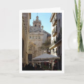 Carte Portrait de rue de Valence, Espagne (Devant)