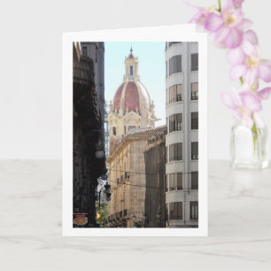 Carte Portrait de rue valencienne, ville de Valence