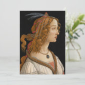 Carte Portrait de Simonetta Vespucci | Botticelli (Debout devant)