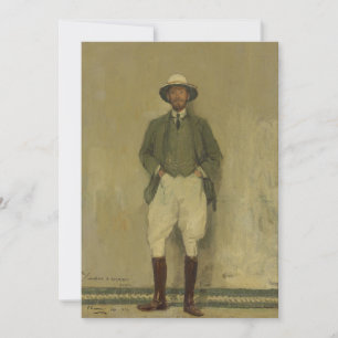 Carte Portrait de Walter B. Harris Sir John Lavery