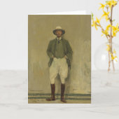 Carte Portrait de Walter B. Harris | Sir John Lavery (Fleur jaune)