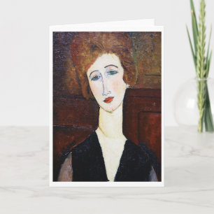 Carte Portrait de Woman